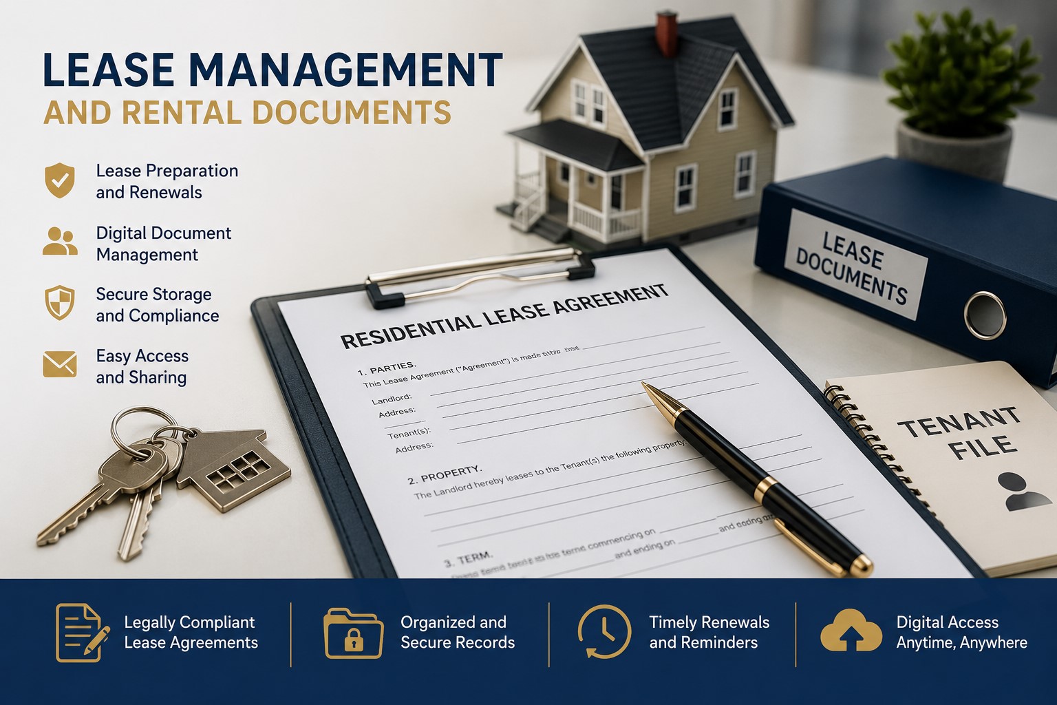 Lease management and rental documents